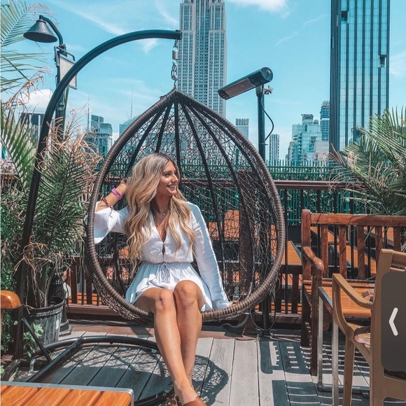 ❤️☀️GREY/blue romper Shop tobi ❤️☀️ - Picture 5 of 5